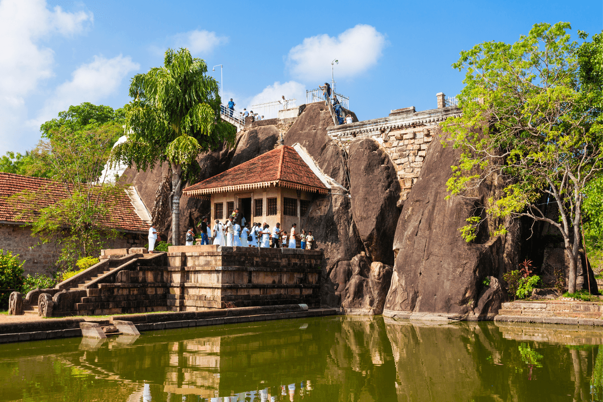 Isurumuniya Viharaya: The Carved Rock Temple